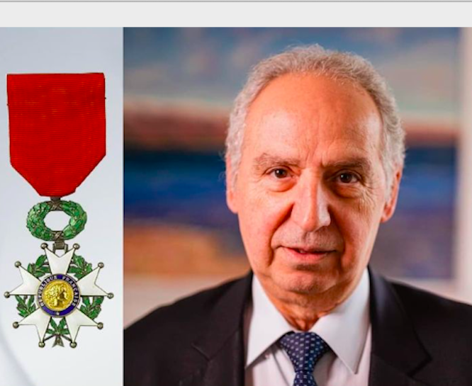 Ֆրանսայի մէջ «Պատուոյ Լեգէոնի Ասպետ»ի կոչում՝ Վեր. Ռընէ Լեւոնեանին